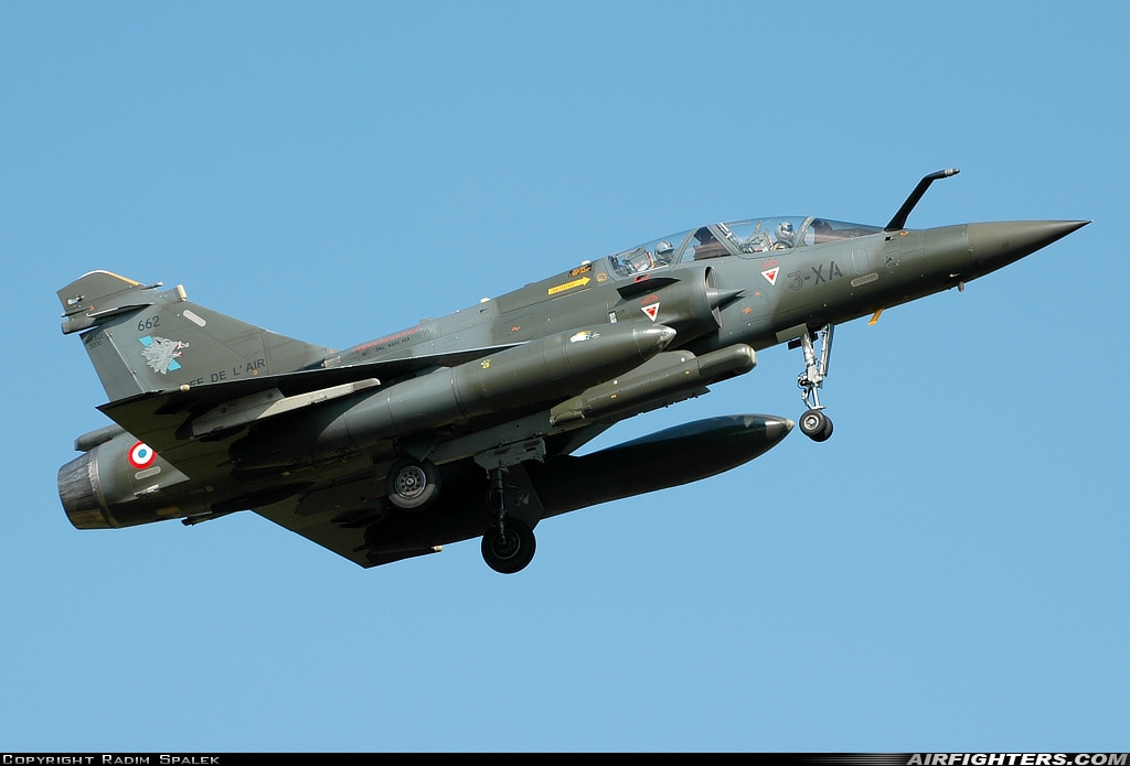France - Air Force Dassault Mirage 2000D 662 at Malacky - Kuchyna (LZMC), Slovakia