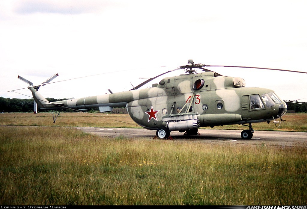 Russia - Air Force Mil Mi-8MT 43 RED at Oranienburg, Germany