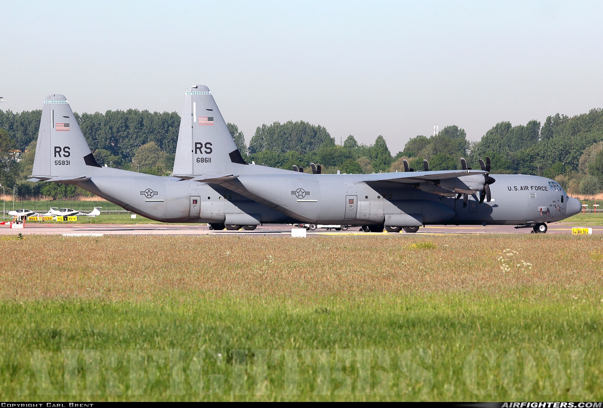 USA - Air Force Lockheed Martin C-130J-30 Hercules (L-382) 06-8611 at Rotterdam (- Zestienhoven) (RTM / EHRD), Netherlands