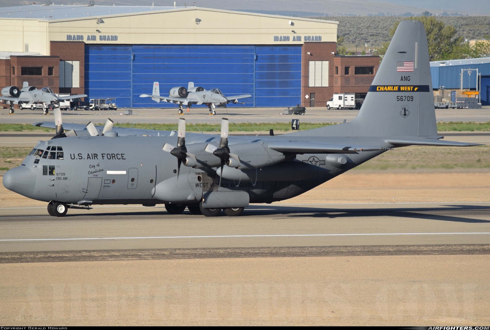 USA - Air Force Lockheed C-130H Hercules (L-382) 95-6709 at Boise - Air Terminal / Gowen Field (Municipal) (BOI / KBOI), USA