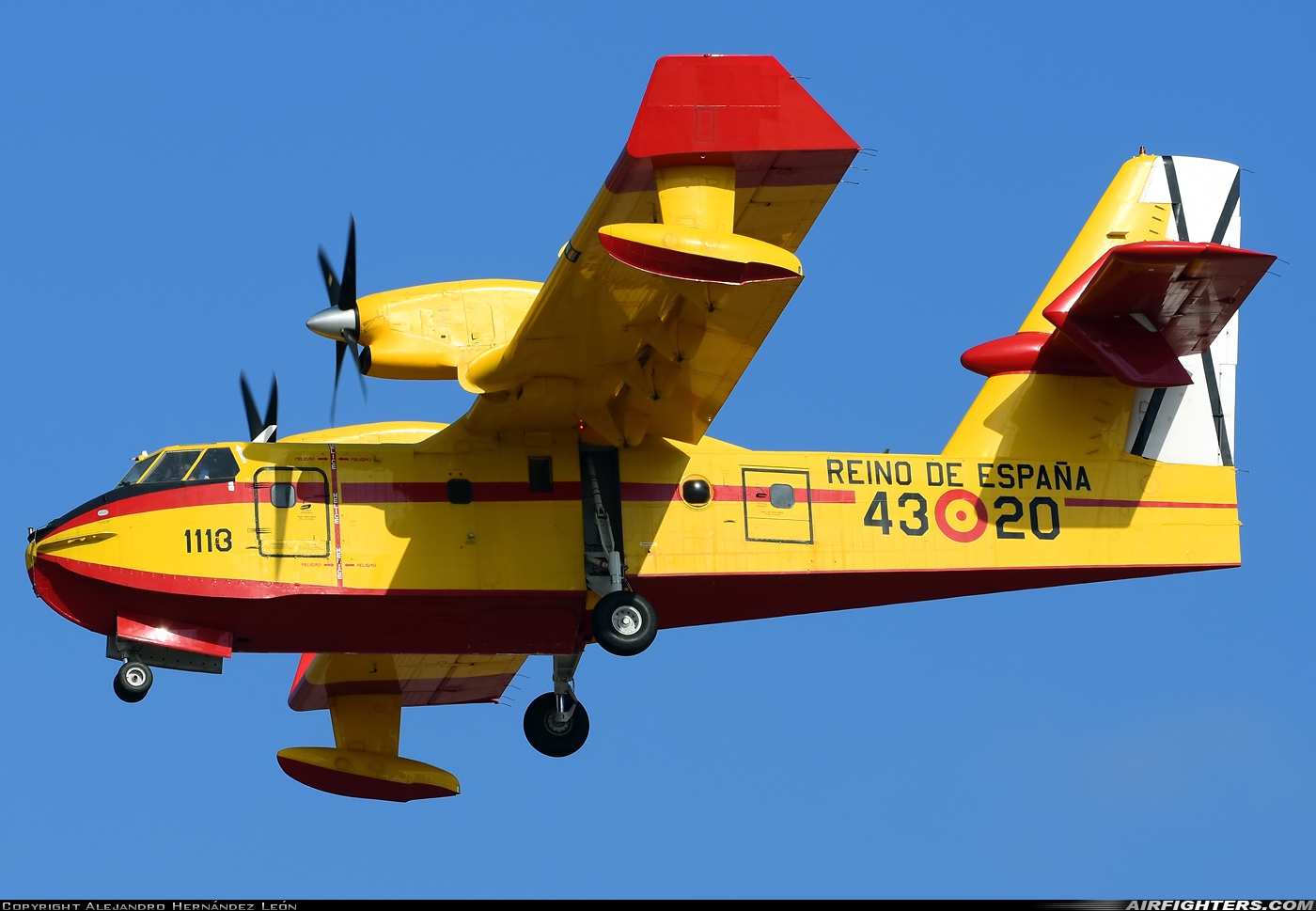 Spain - Air Force Canadair CL-215T UD.13-20 at Gran Canaria (- Las Palmas / Gando) (LPA / GCLP), Spain