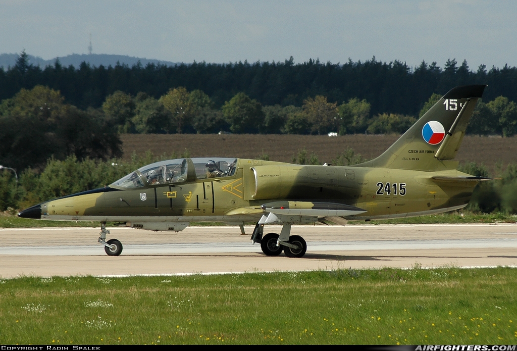 Czech Republic - Air Force Aero L-39ZA Albatros 2415 at Namest nad Oslavou (LKNA), Czech Republic