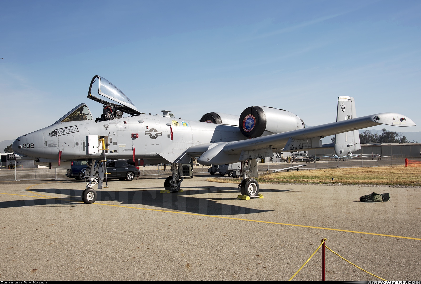 USA - Air Force Fairchild A-10C Thunderbolt II 79-0202 at Chino (CNO), USA