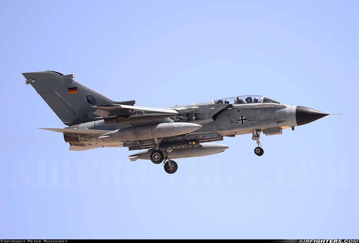 Germany - Air Force Panavia Tornado IDS 43+48 at Las Vegas - Nellis AFB (LSV / KLSV), USA