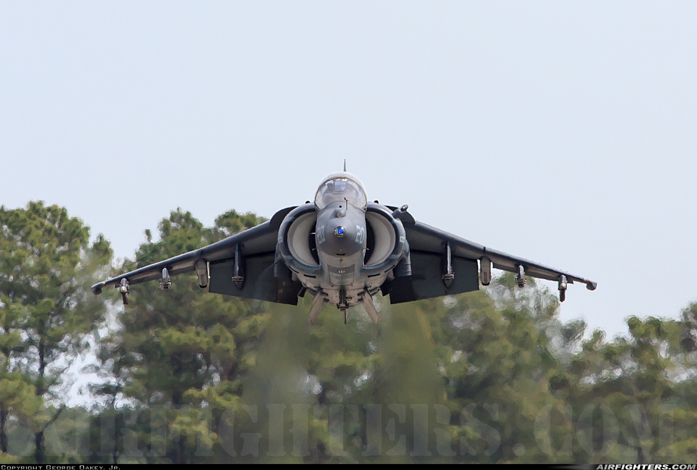 USA - Marines McDonnell Douglas AV-8B Harrier II 164140 at Havelock - Cherry Point MCAS (NKT / KNKT), USA