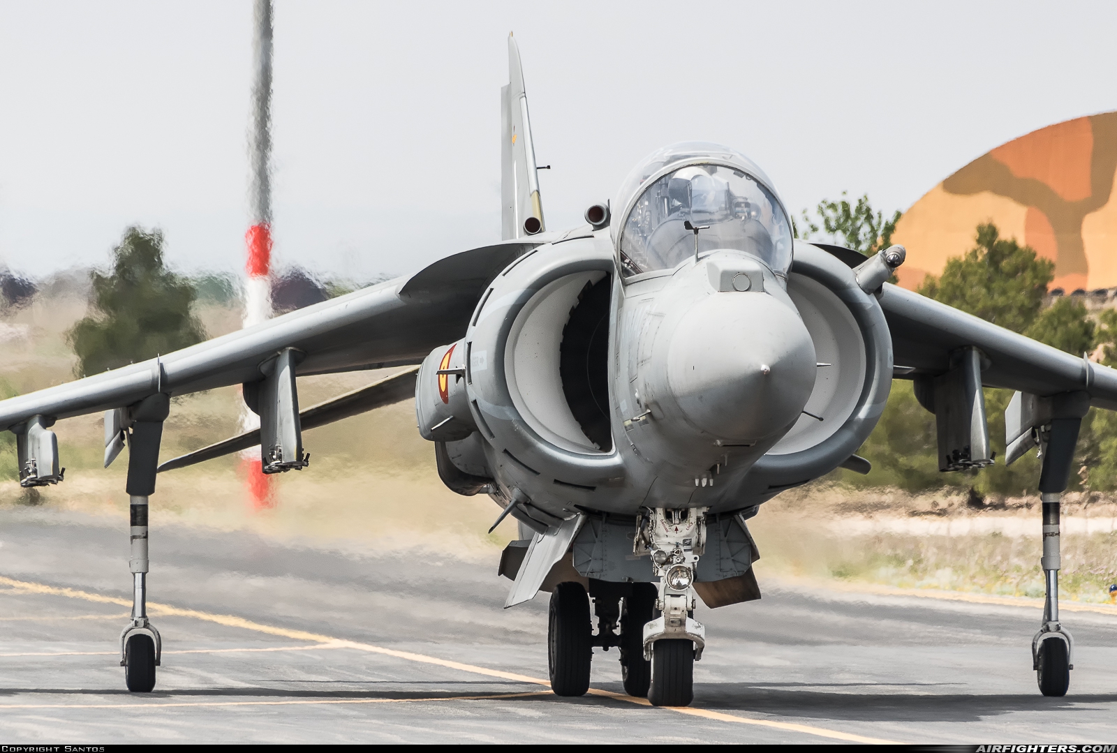 Spain - Navy McDonnell Douglas EAV-8B+ Harrier II VA.1B-24 at Albacete (- Los Llanos) (LEAB), Spain