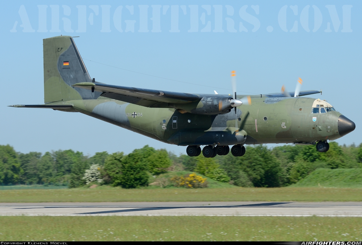 Germany - Air Force Transport Allianz C-160D 50+54 at Wittmundhafen (Wittmund) (ETNT), Germany