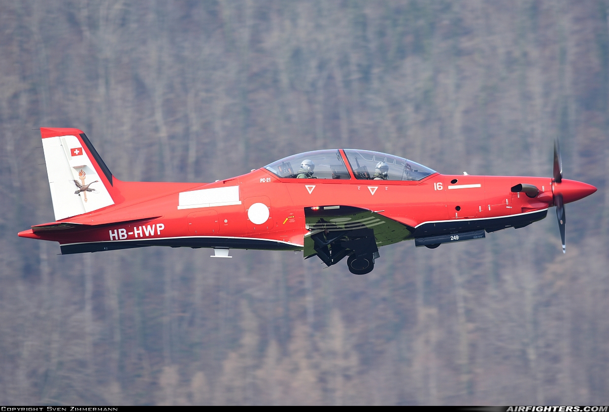 Australia - Air Force Pilatus PC-21 A54-016 at Buochs (Stans) (LSMU / LSZC), Switzerland