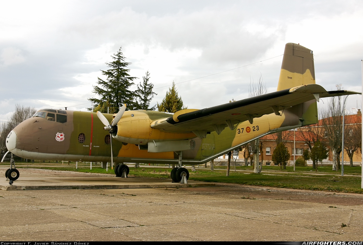 Spain - Air Force De Havilland Canada DHC-4A Caribou T.9-23 at Valladolid (- Villanubla) (VLL / LEVD), Spain