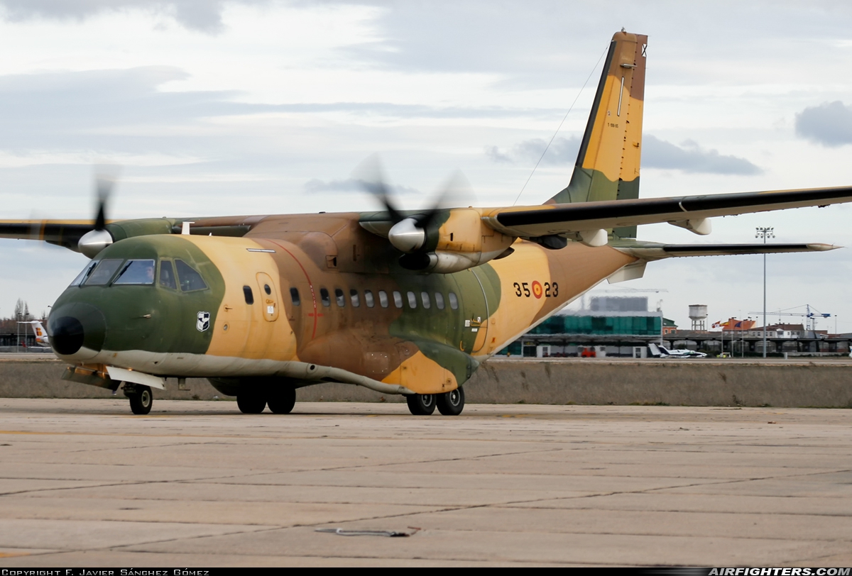 Spain - Air Force CASA CN235M-100 T.19B-05 at Valladolid (- Villanubla) (VLL / LEVD), Spain