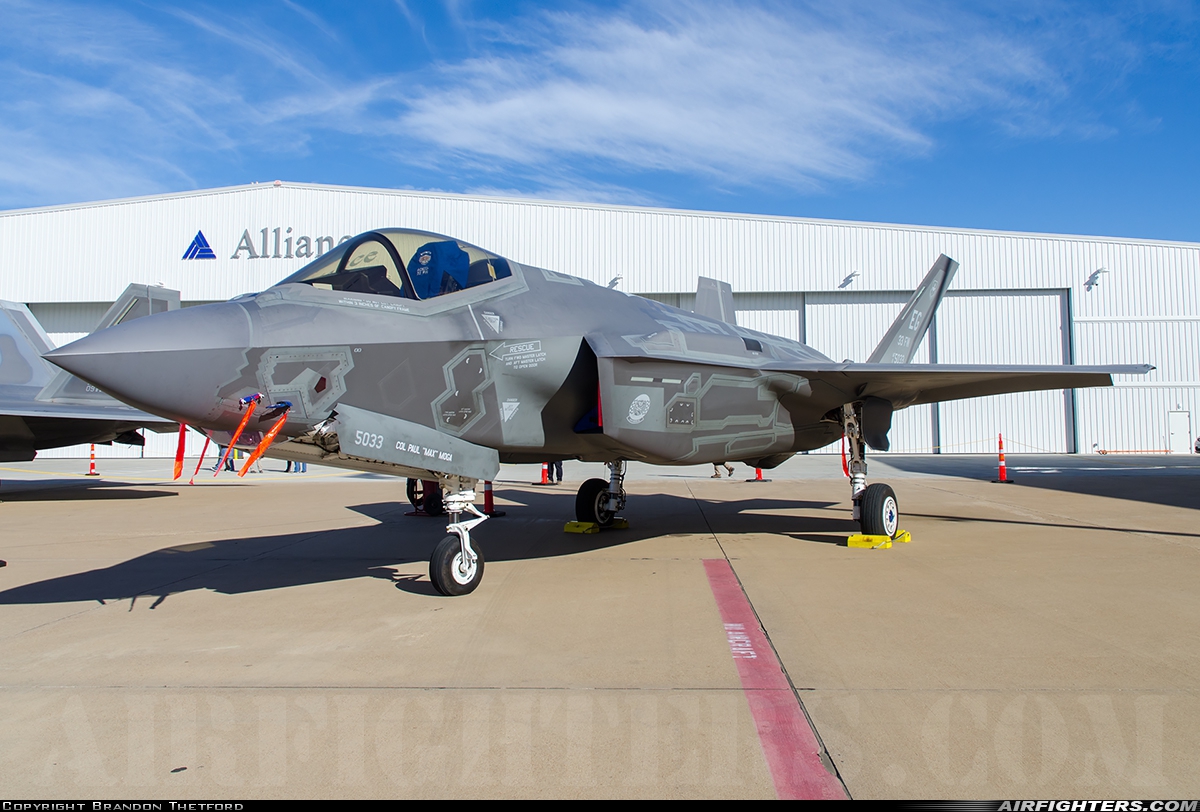 USA - Air Force Lockheed Martin F-35A Lightning II 11-5033 at Fort Worth - Alliance (AFW / KAFW), USA