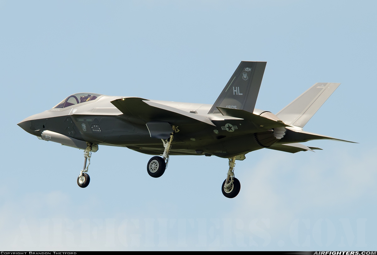 USA - Air Force Lockheed Martin F-35A Lightning II 15-5175 at Fort Worth - NAS JRB / Carswell Field (AFB) (NFW / KFWH), USA