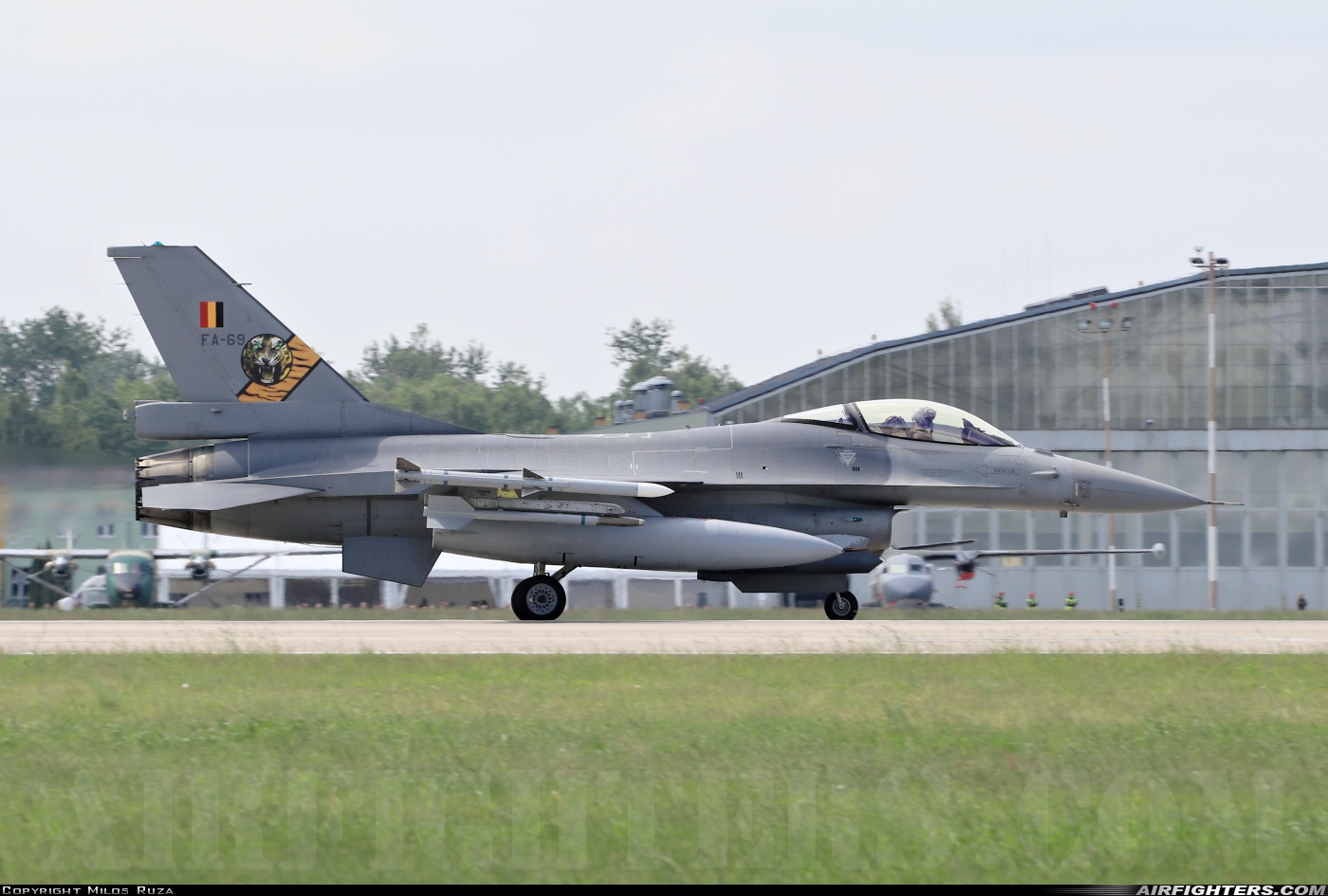 Belgium - Air Force General Dynamics F-16AM Fighting Falcon FA-69 at Poznan / Krzesiny (EPKS), Poland
