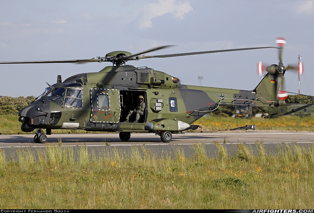 Germany - Army NHI NH-90TTH 79+11 at Beja (BA11) (LPBJ), Portugal