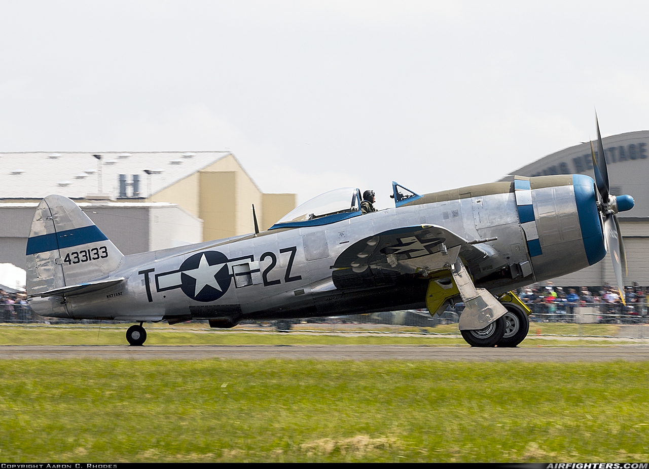 Private - Flying Heritage Collection Republic P-47D Thunderbolt NX71592 at Everett - Snohomish County / Paine Field (PAE / KPAE), USA
