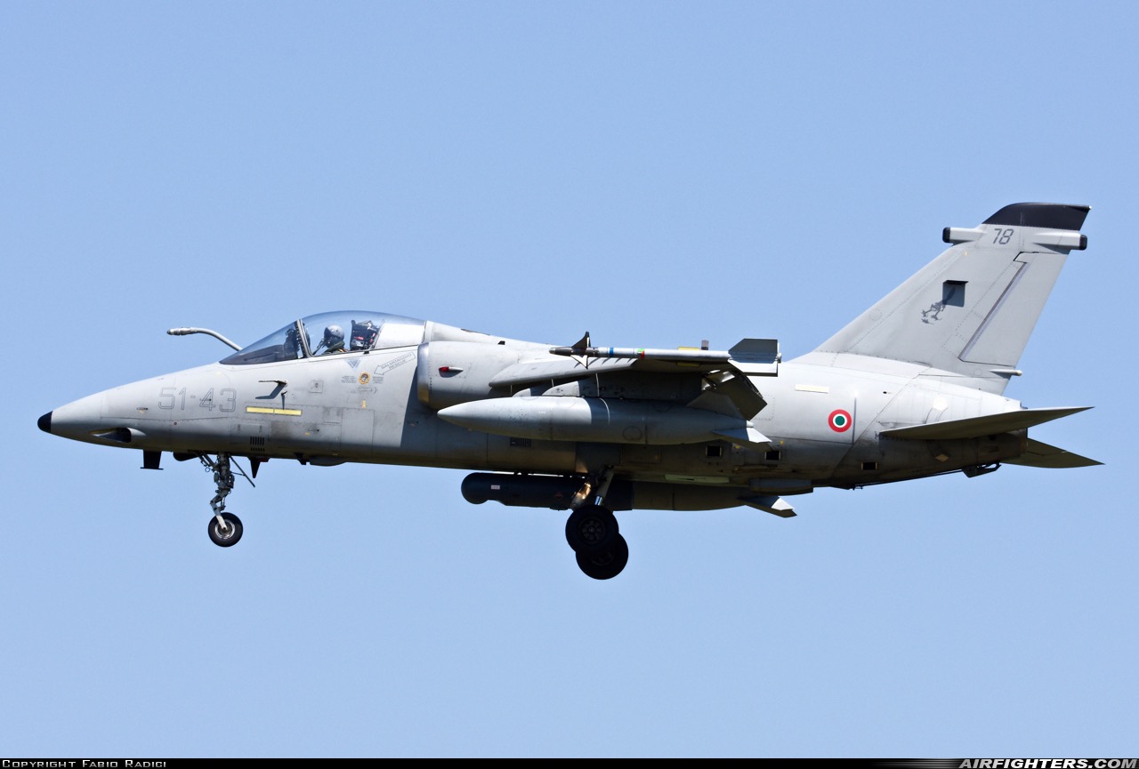 Italy - Air Force AMX International AMX  ACOL MM7178 at Off-Airport - Istrana, Italy