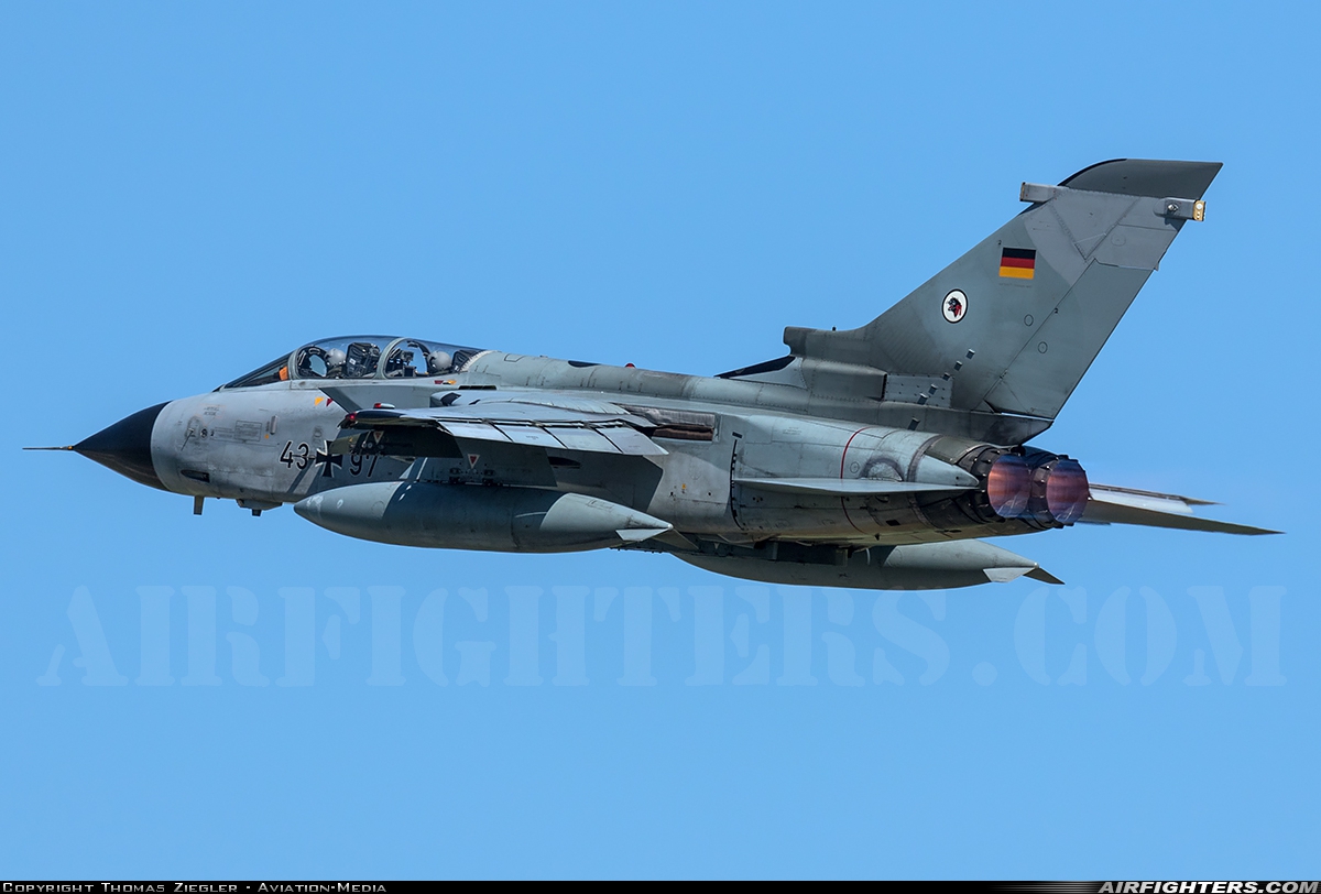 Germany - Air Force Panavia Tornado IDS(T) 43+97 at Neuburg - Zell (ETSN), Germany