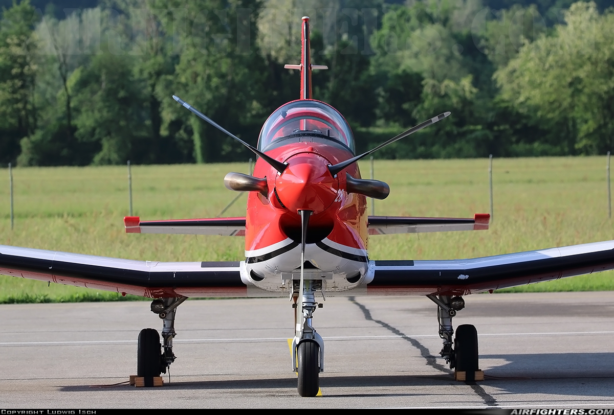 Switzerland - Air Force Pilatus NCPC-7 Turbo Trainer A-928 at Locarno (- Magadino) (LSZL / LSMO), Switzerland