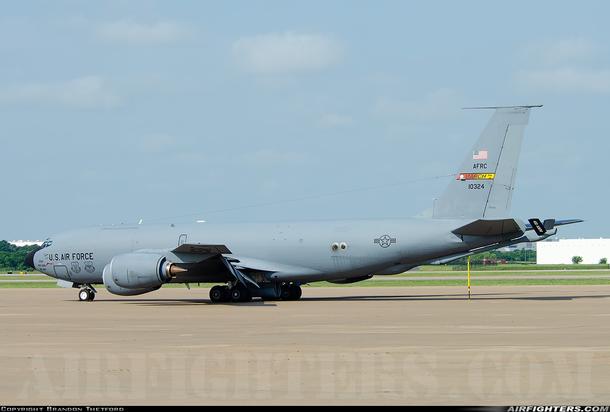USA - Air Force Boeing KC-135R Stratotanker (717-148) 61-0324 at Fort Worth - Alliance (AFW / KAFW), USA