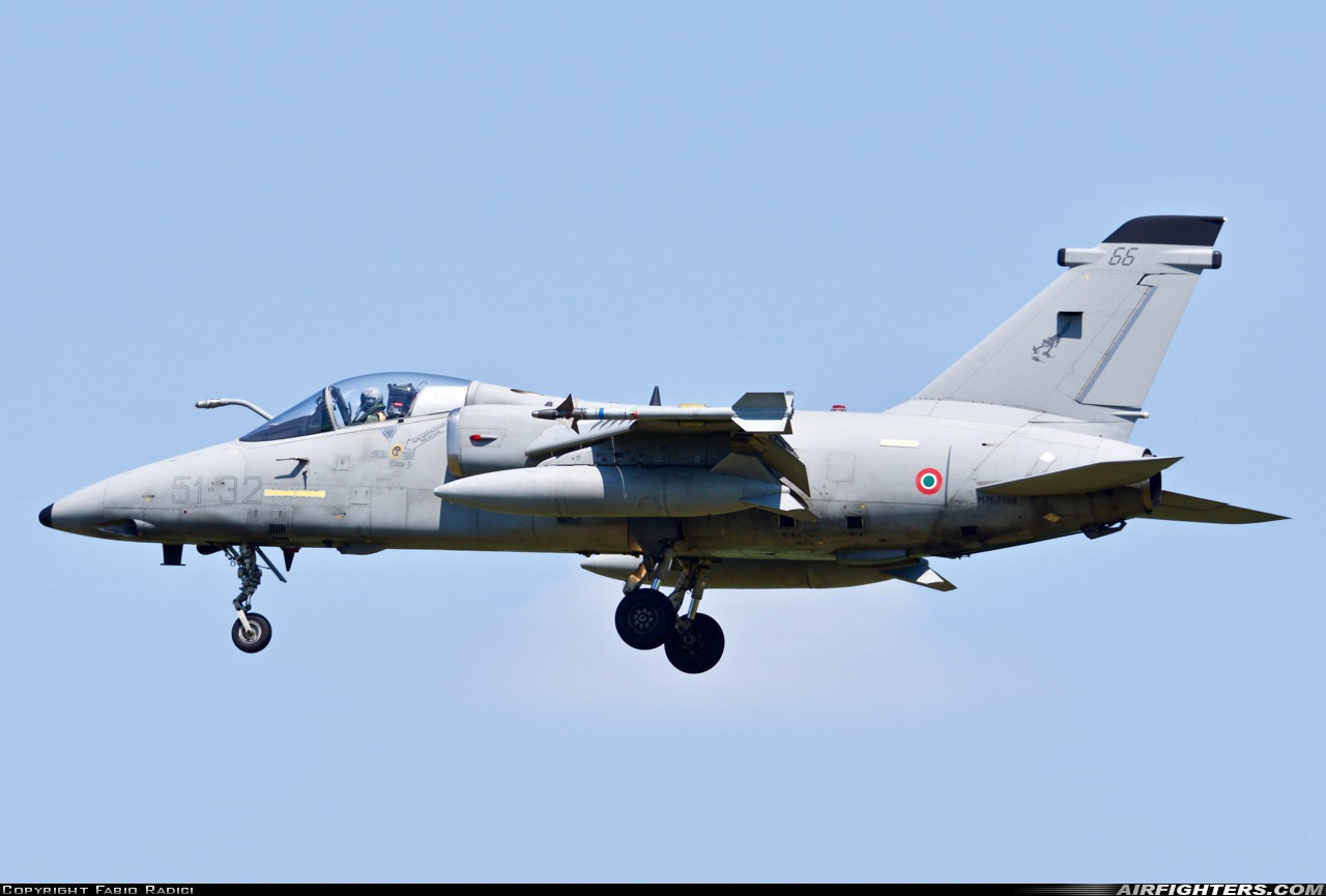 Italy - Air Force AMX International AMX MM7166 at Off-Airport - Istrana, Italy