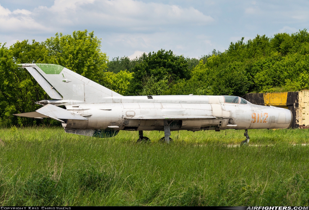 Poland - Air Force Mikoyan-Gurevich MiG-21MF 9112 at Poznan / Krzesiny (EPKS), Poland