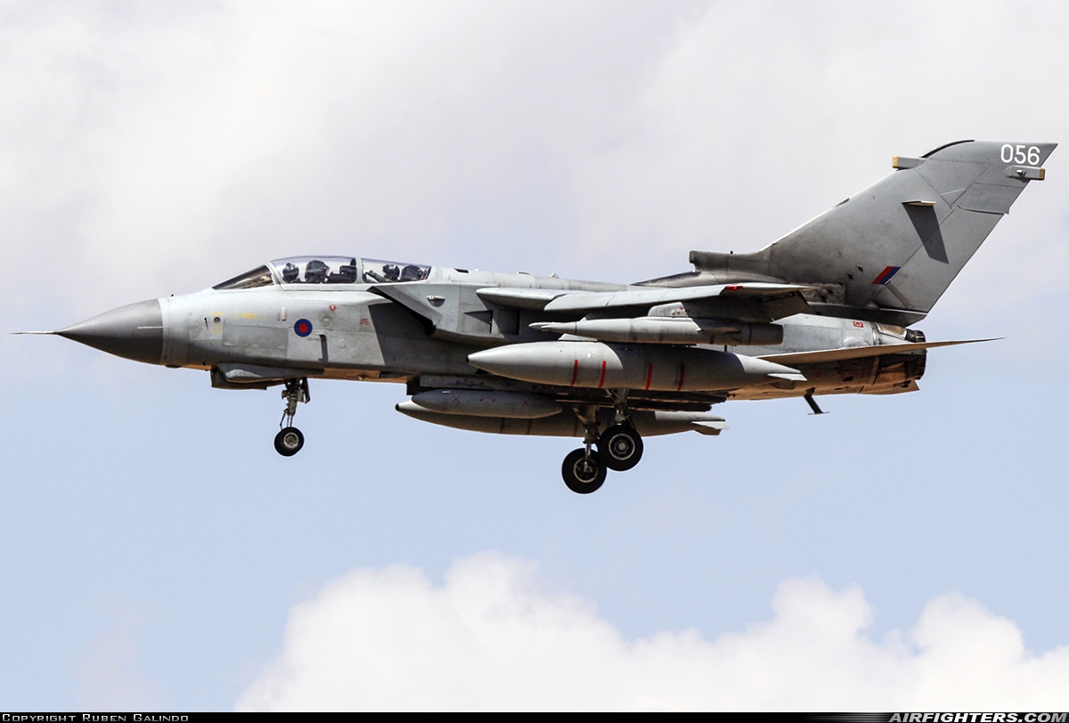 UK - Air Force Panavia Tornado GR4 ZA588 at Albacete (- Los Llanos) (LEAB), Spain