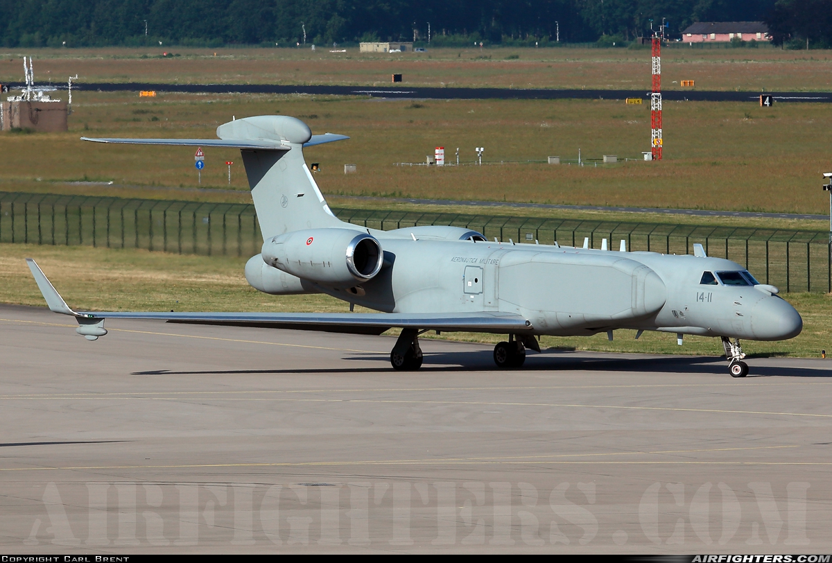 Italy - Air Force Gulfstream Aerospace G-550-CAEW MM62293 at Eindhoven (- Welschap) (EIN / EHEH), Netherlands