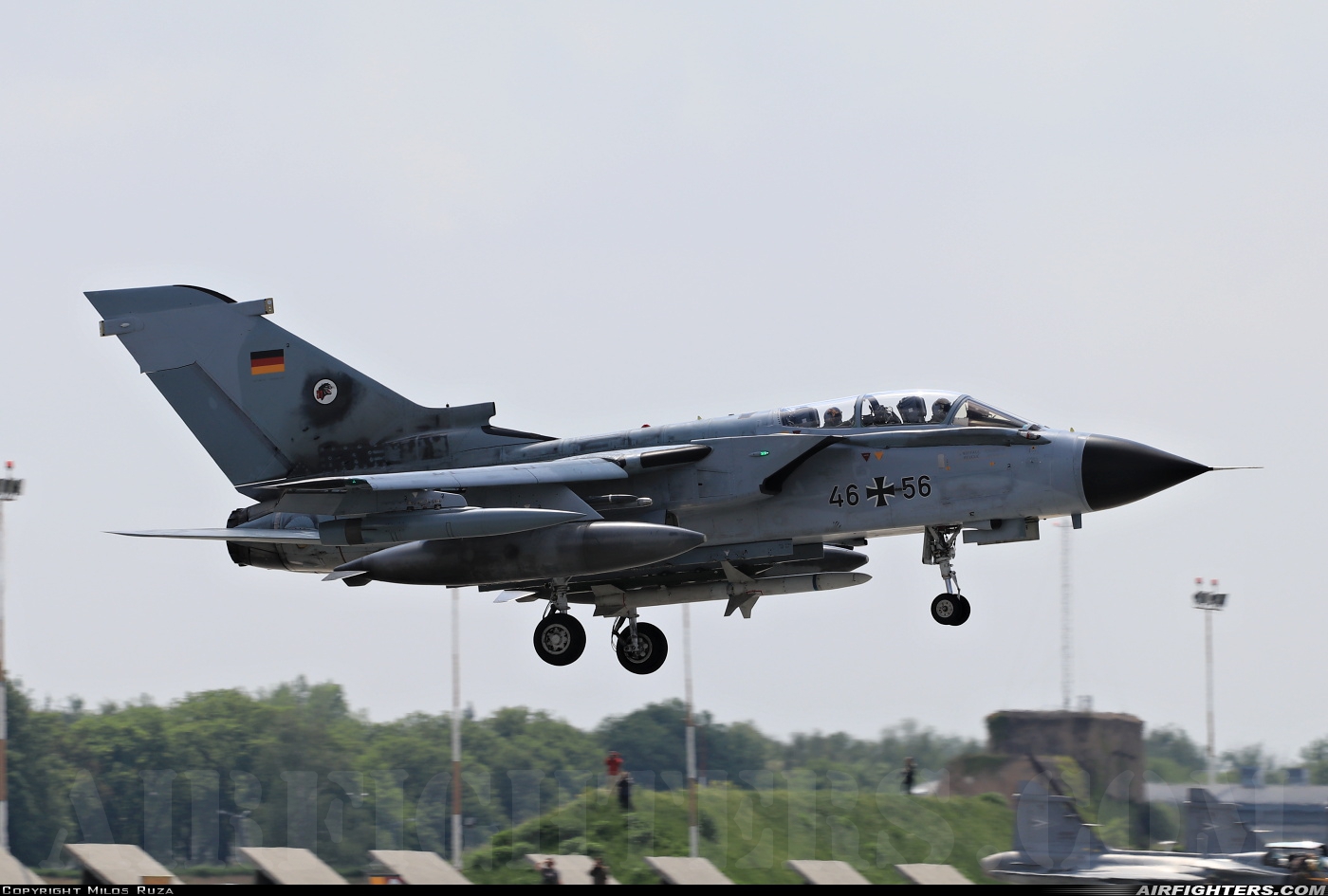 Germany - Air Force Panavia Tornado ECR 46+56 at Poznan / Krzesiny (EPKS), Poland