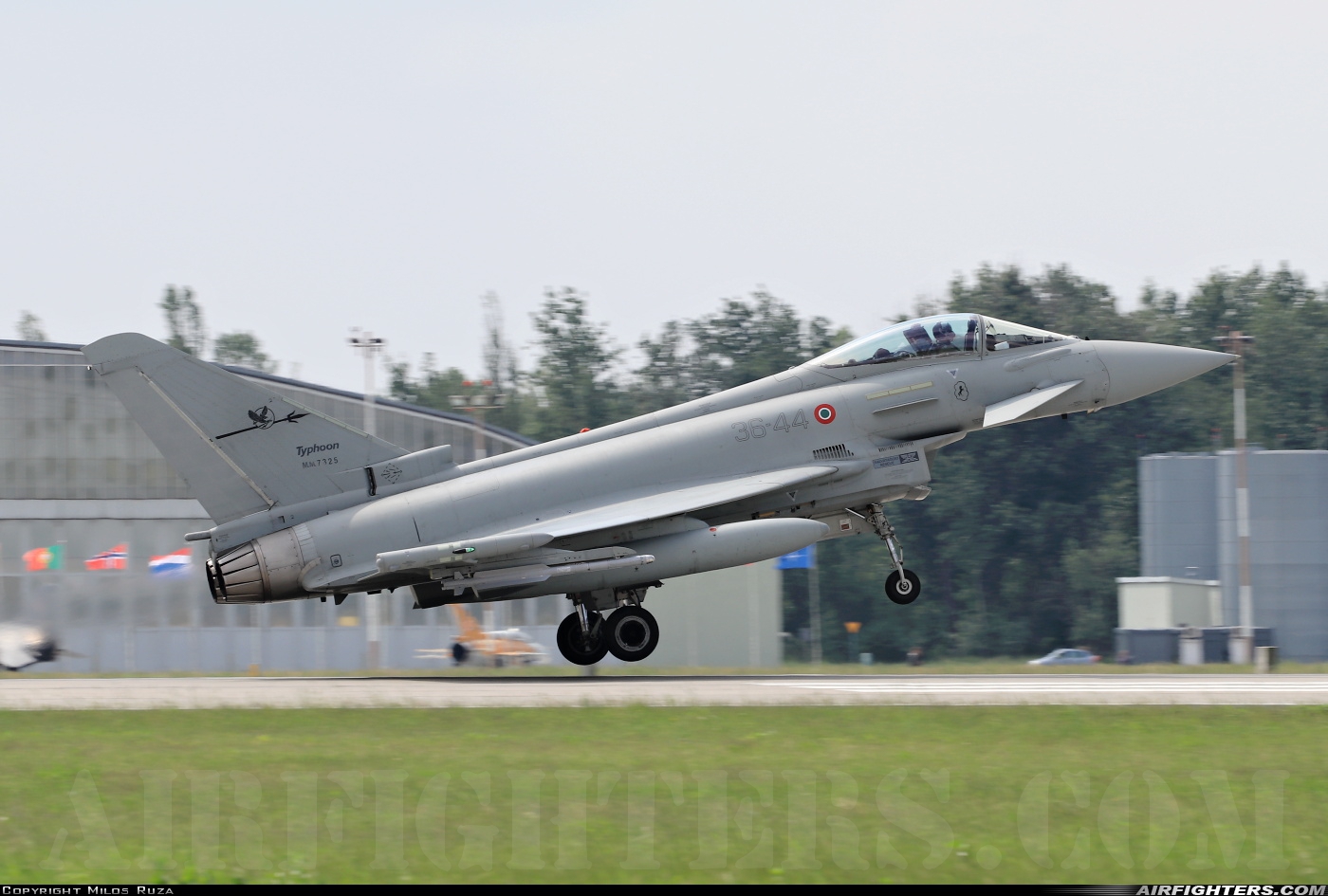 Italy - Air Force Eurofighter F-2000A Typhoon (EF-2000S) MM7325 at Poznan / Krzesiny (EPKS), Poland