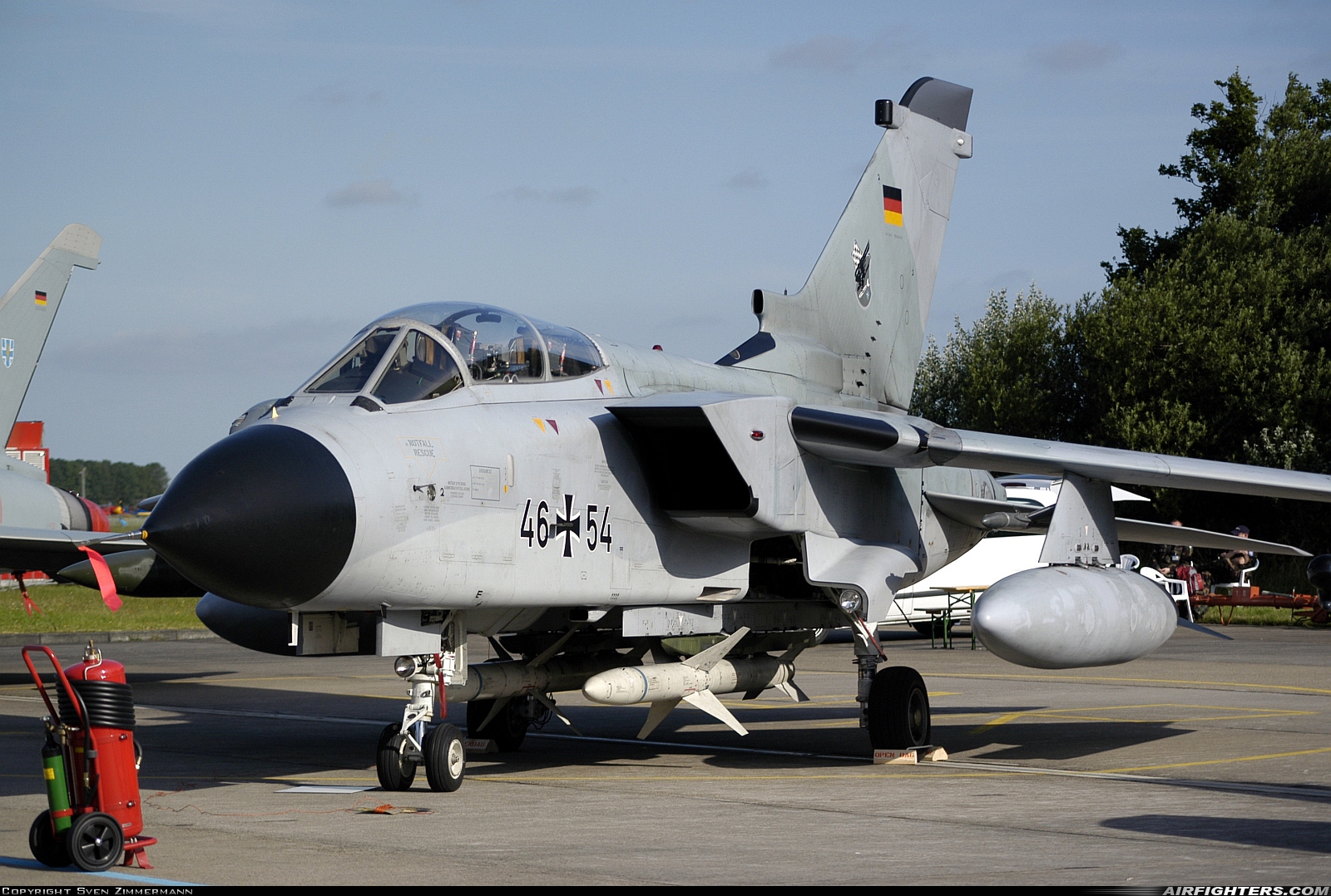 Germany - Air Force Panavia Tornado ECR 46+54 at Leeuwarden (LWR / EHLW), Netherlands
