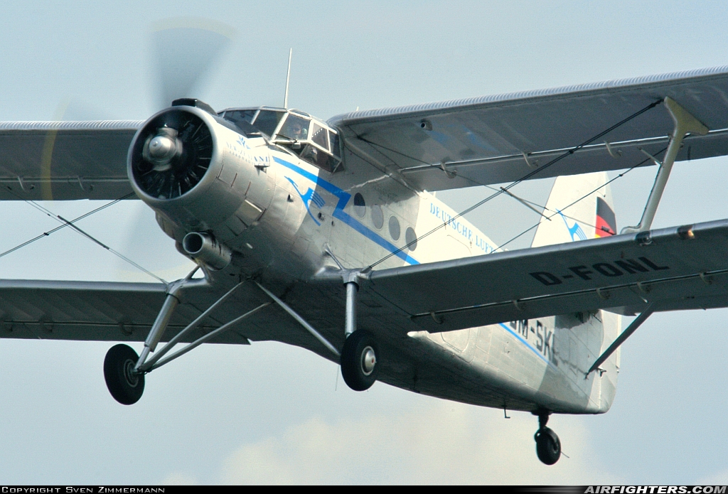 Private - Classic Wings Company Antonov An-2T D-FONL at Leeuwarden (LWR / EHLW), Netherlands