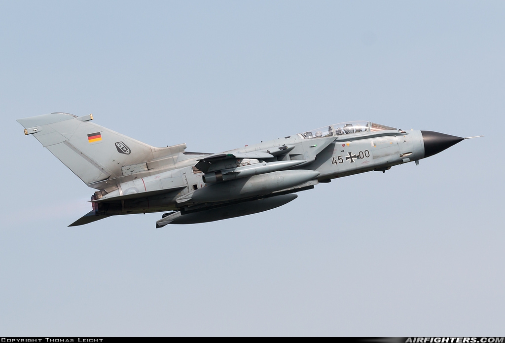 Germany - Air Force Panavia Tornado IDS 45+00 at Buchel (ETSB), Germany