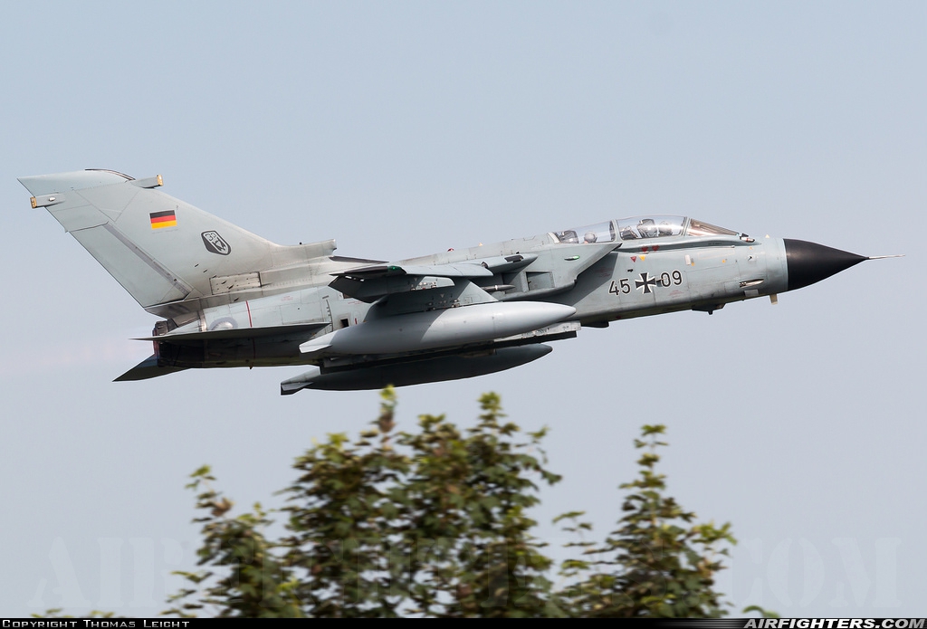Germany - Air Force Panavia Tornado IDS 45+09 at Buchel (ETSB), Germany