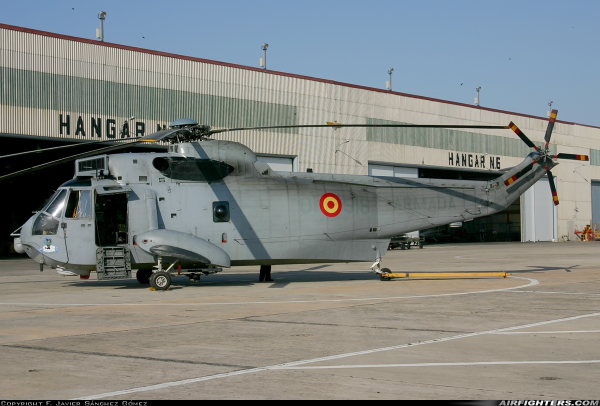 Spain - Navy Sikorsky SH-3H Sea King (S-61B) HS.9-16 at Rota (LERT), Spain