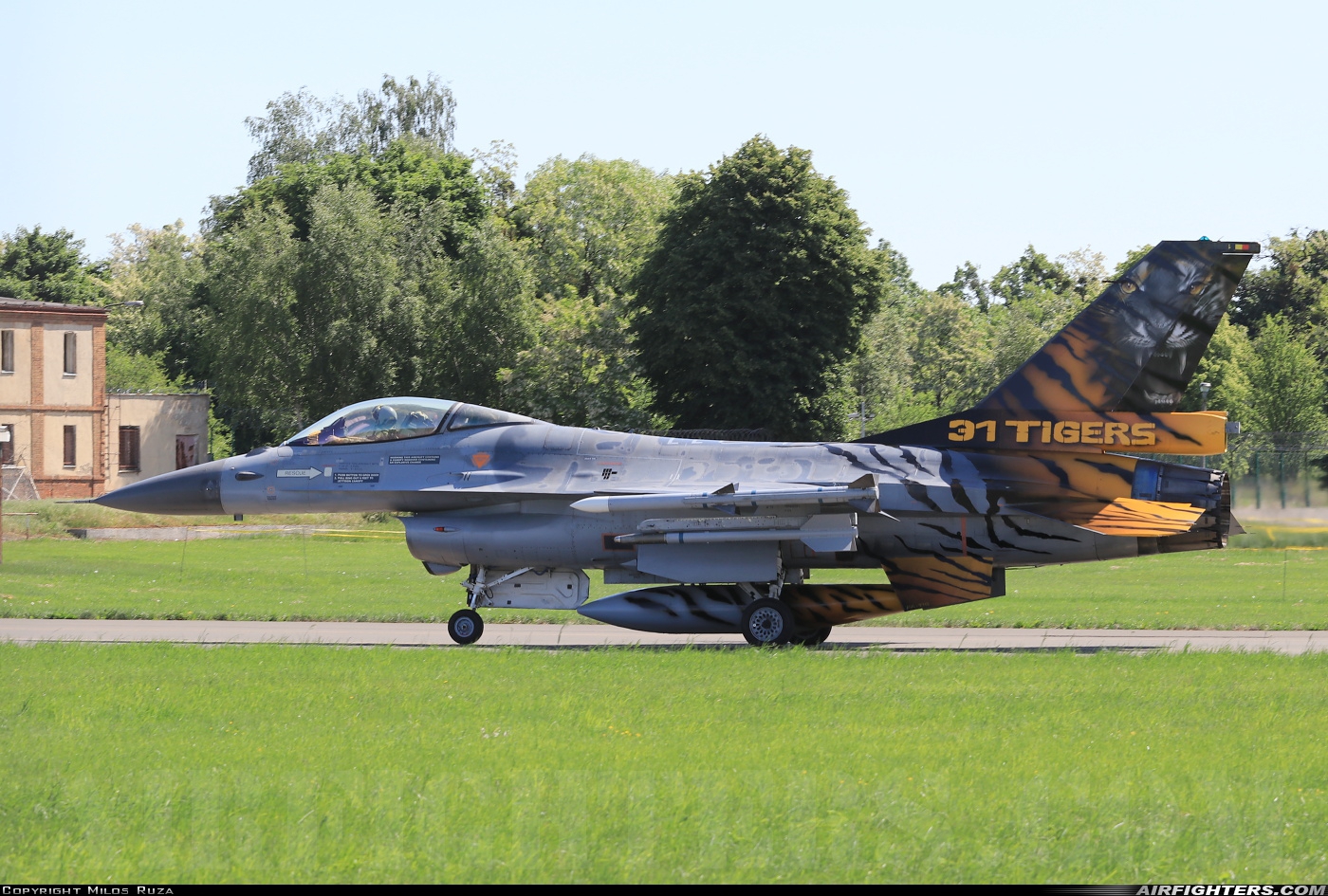 Belgium - Air Force General Dynamics F-16AM Fighting Falcon FA-116 at Poznan - Lawica (POZ / EPPO), Poland