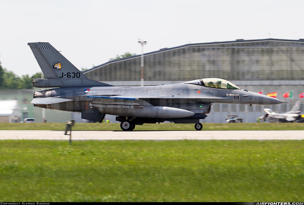 Netherlands - Air Force General Dynamics F-16AM Fighting Falcon J-630 at Poznan / Krzesiny (EPKS), Poland