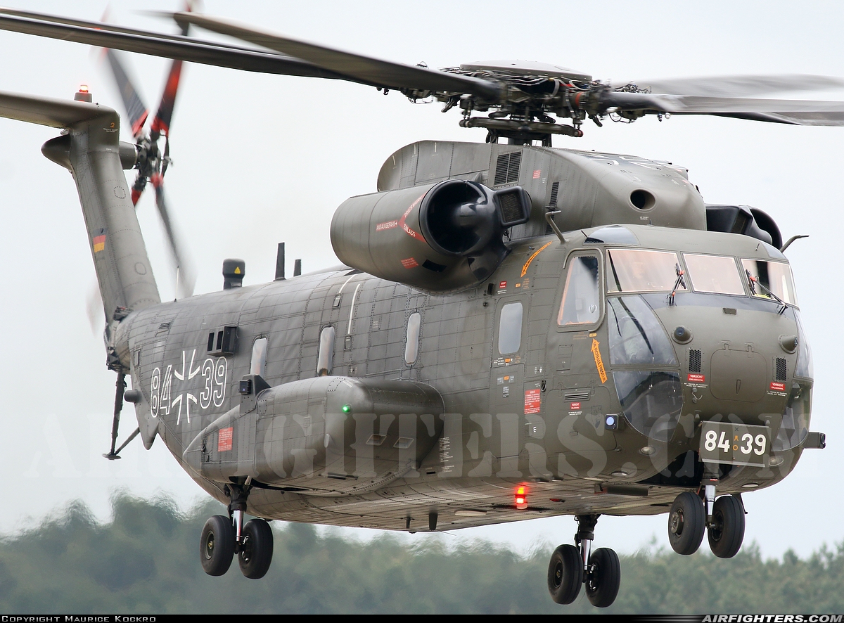 Germany - Air Force Sikorsky CH-53GA (S-65) 84+39 at Holzdorf (ETSH), Germany