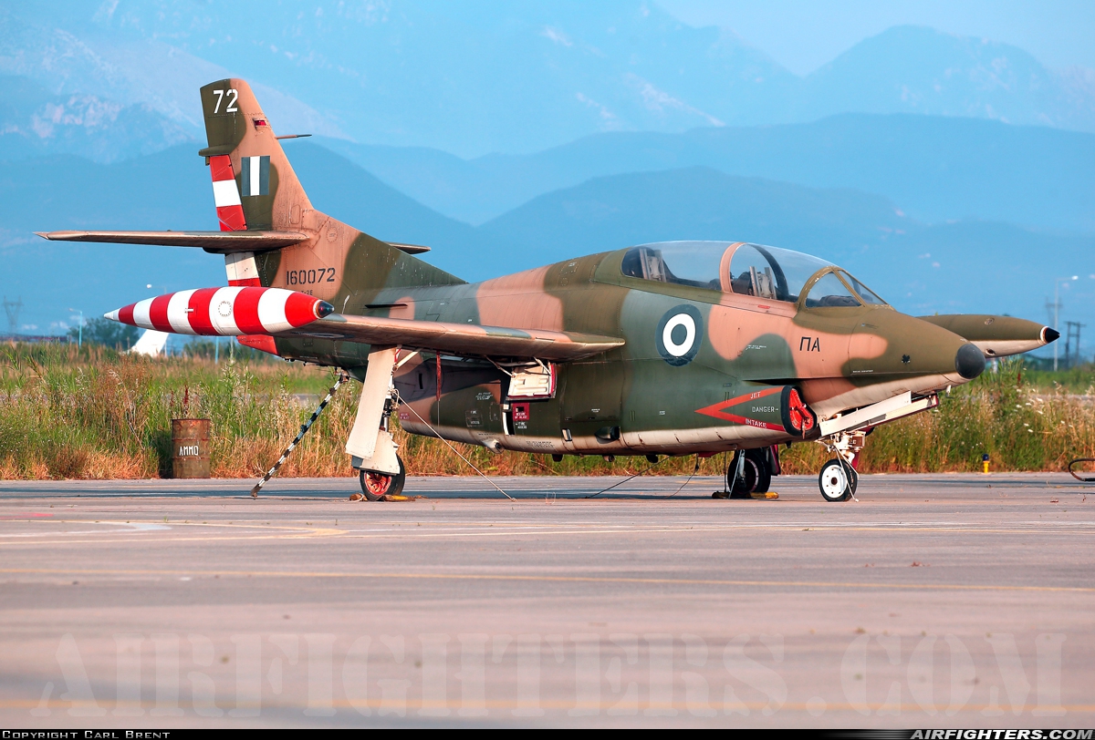 Greece - Air Force North American T-2E Buckeye 160072 at Kalamata (LGKL), Greece