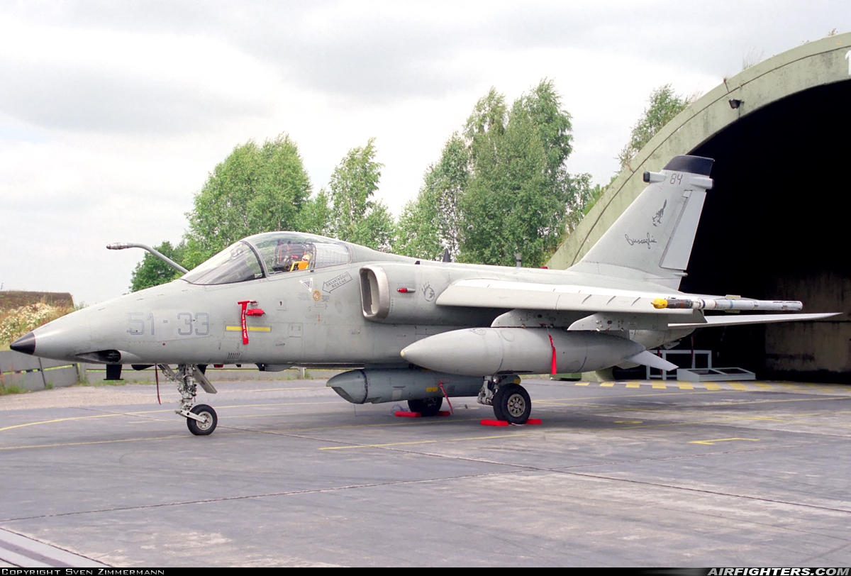 Italy - Air Force AMX International AMX MM7184 at Neuburg - Zell (ETSN), Germany