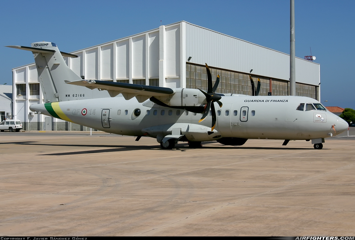 Italy - Guardia di Finanza ATR ATR-42-400MP Surveyor MM62166 at Murcia - San Javier (MJV / LELC), Spain