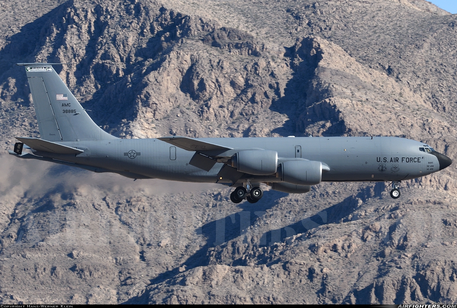 USA - Air Force Boeing KC-135R Stratotanker (717-148) 63-8885 at Las Vegas - Nellis AFB (LSV / KLSV), USA