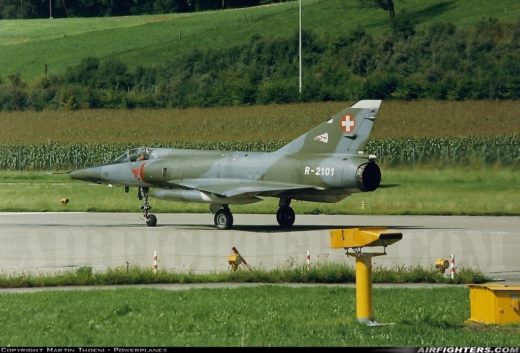 Switzerland - Air Force Dassault Mirage IIIRS R-2101 at Dubendorf (LSMD), Switzerland