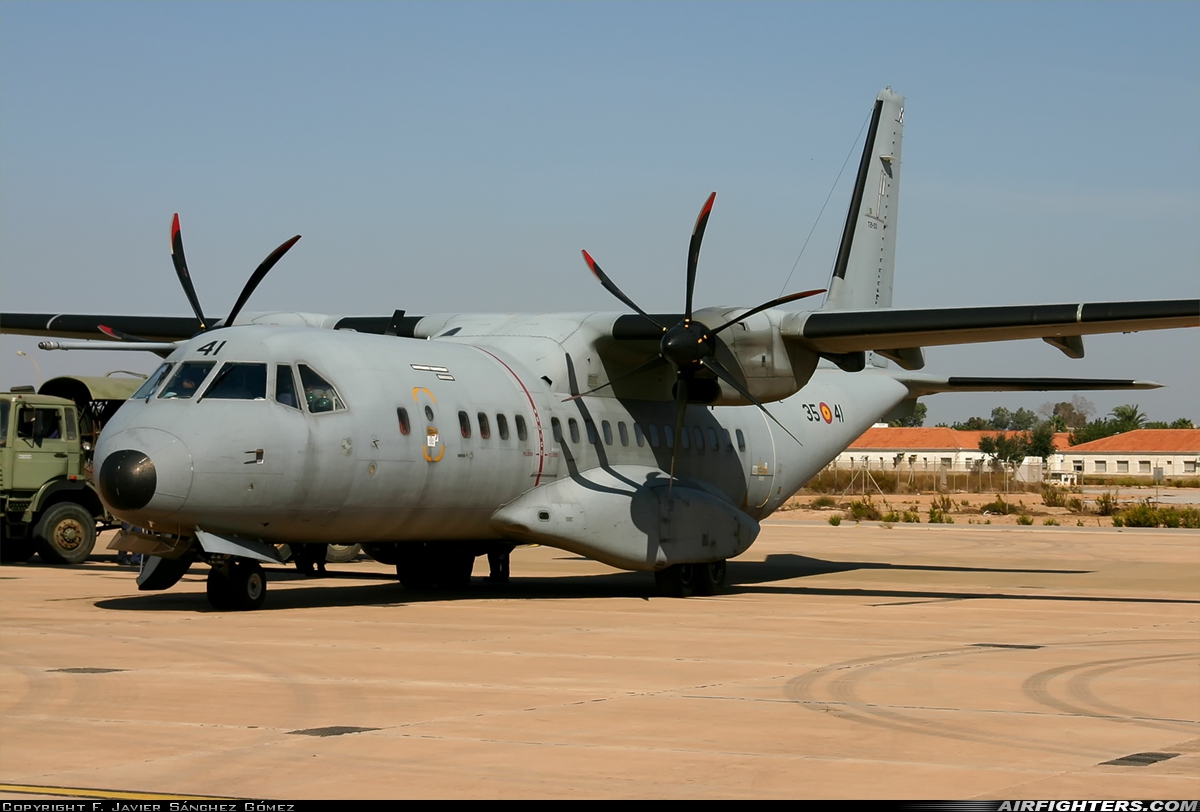 Spain - Air Force CASA C-295M T.21-03 at Murcia - San Javier (MJV / LELC), Spain