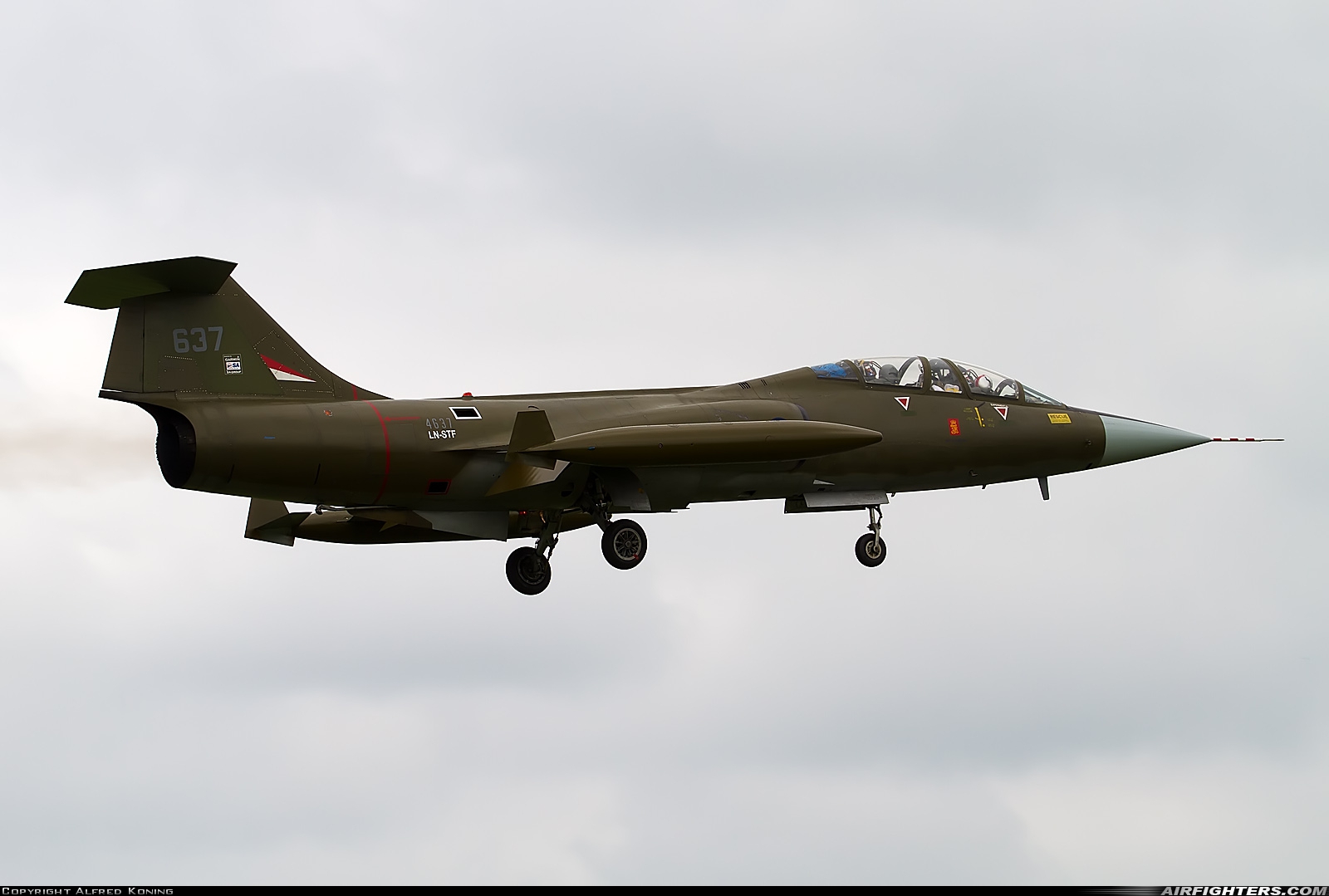 Private - Association Friends of Starfighter Canadair CF-104D Starfighter (CL-90) LN-STF at Leeuwarden (LWR / EHLW), Netherlands