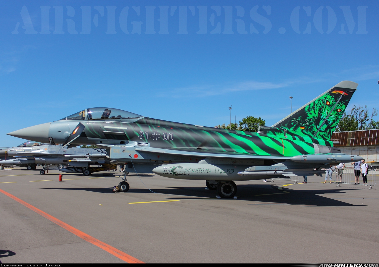 Germany - Air Force Eurofighter EF-2000 Typhoon S 31+00 at Poznan - Lawica (POZ / EPPO), Poland
