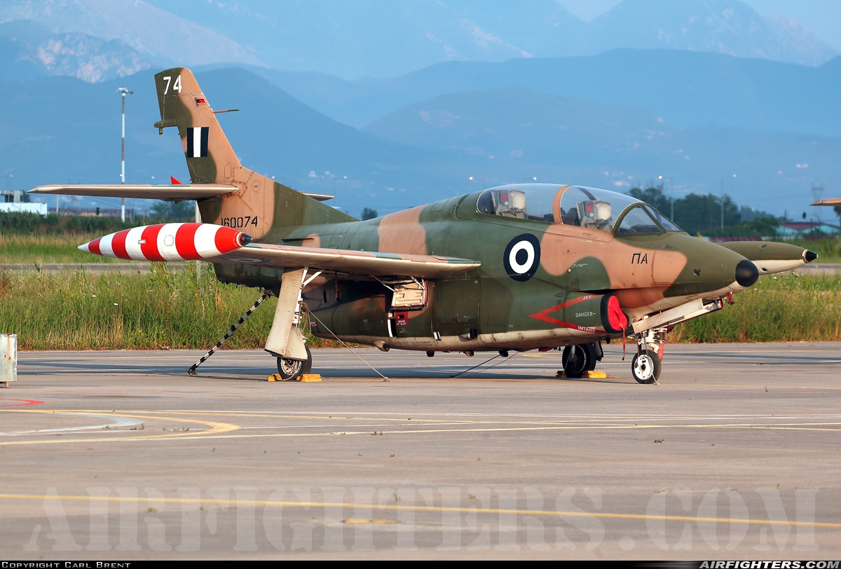 Greece - Air Force North American T-2E Buckeye 160074 at Kalamata (LGKL), Greece