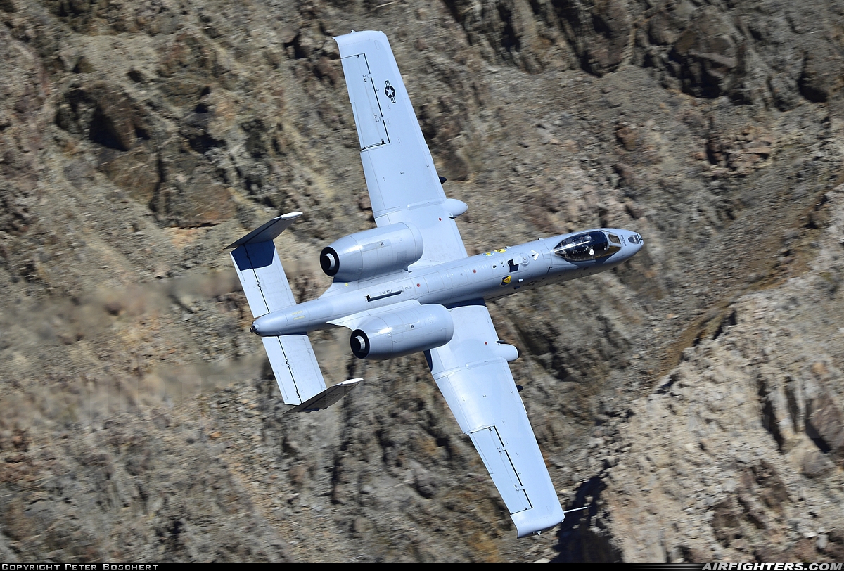 USA - Air Force Fairchild A-10C Thunderbolt II 79-0202 at Off-Airport - Rainbow Canyon area, USA