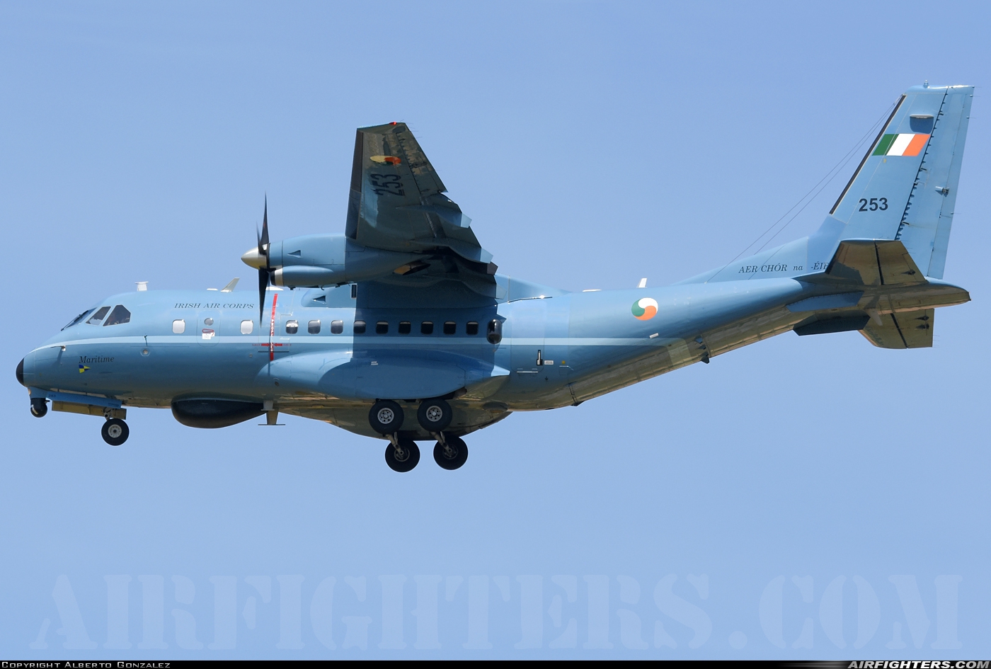 Ireland - Air Force CASA CN235M-100 253 at Madrid - Torrejon (TOJ / LETO), Spain