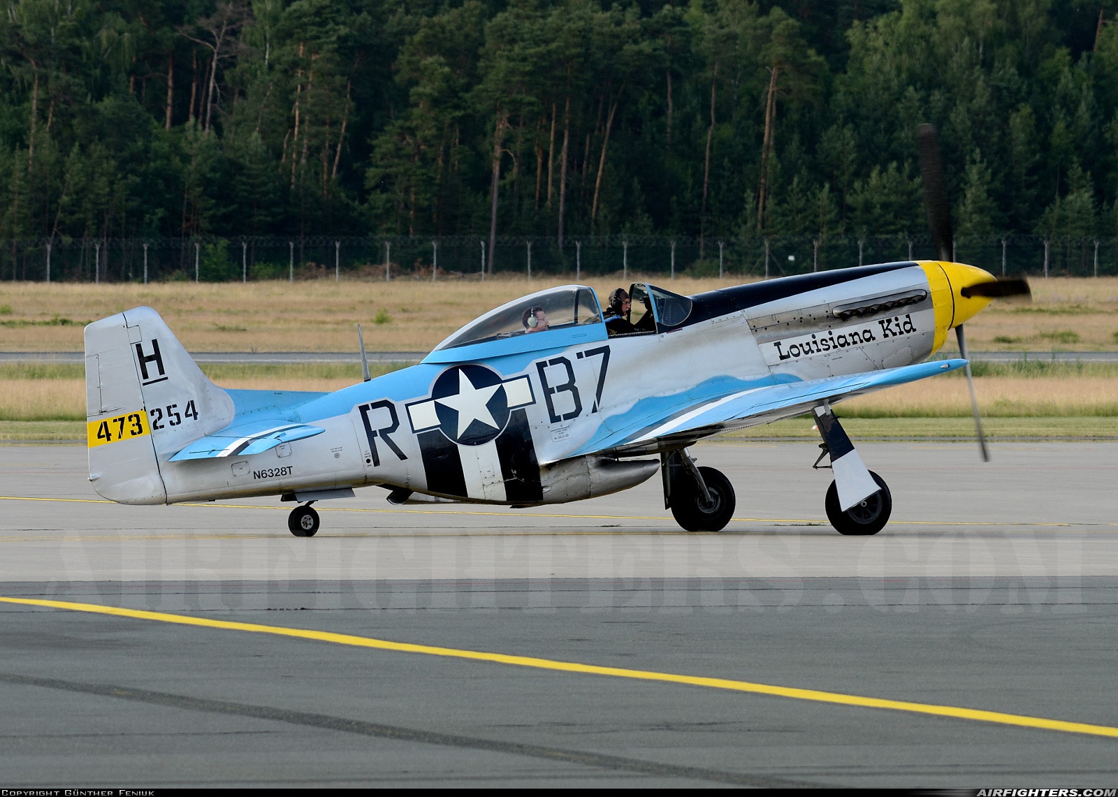 Private North American P-51D Mustang N6328T at Nuremberg (NUE / EDDN), Germany