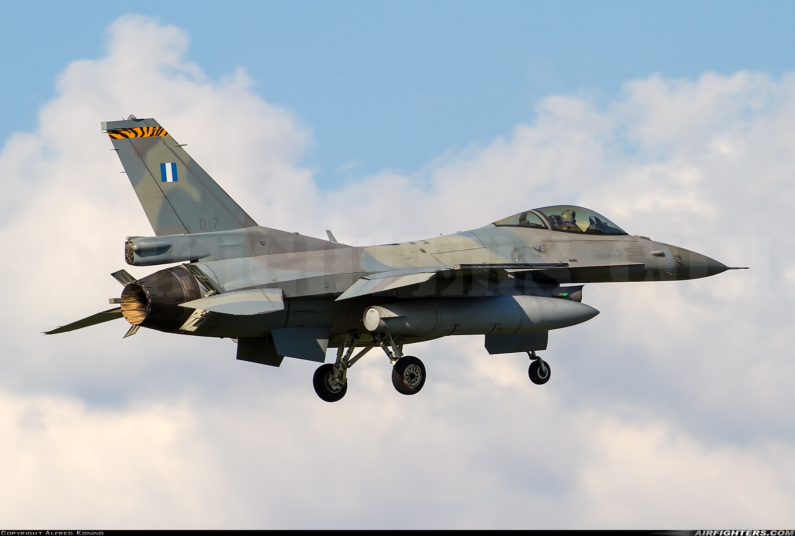 Greece - Air Force General Dynamics F-16C Fighting Falcon 017 at Poznan / Krzesiny (EPKS), Poland